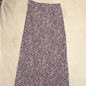 LONG PURPLE SHEIN SKIRT